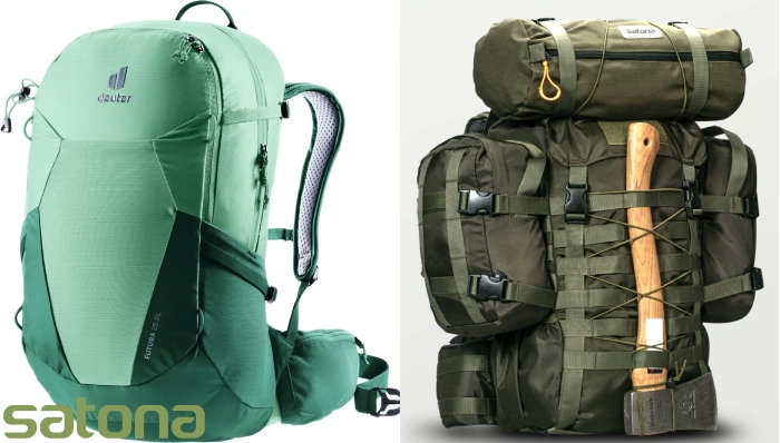 satona and deuter bag